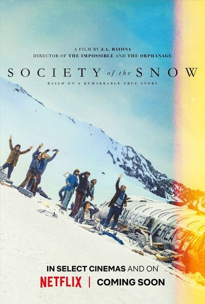 Society of the Snow movie poster